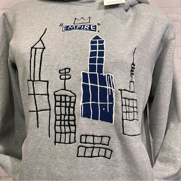 COACH X BASQUIAT limited edition grey hoodie XS - Picture 2 of 7